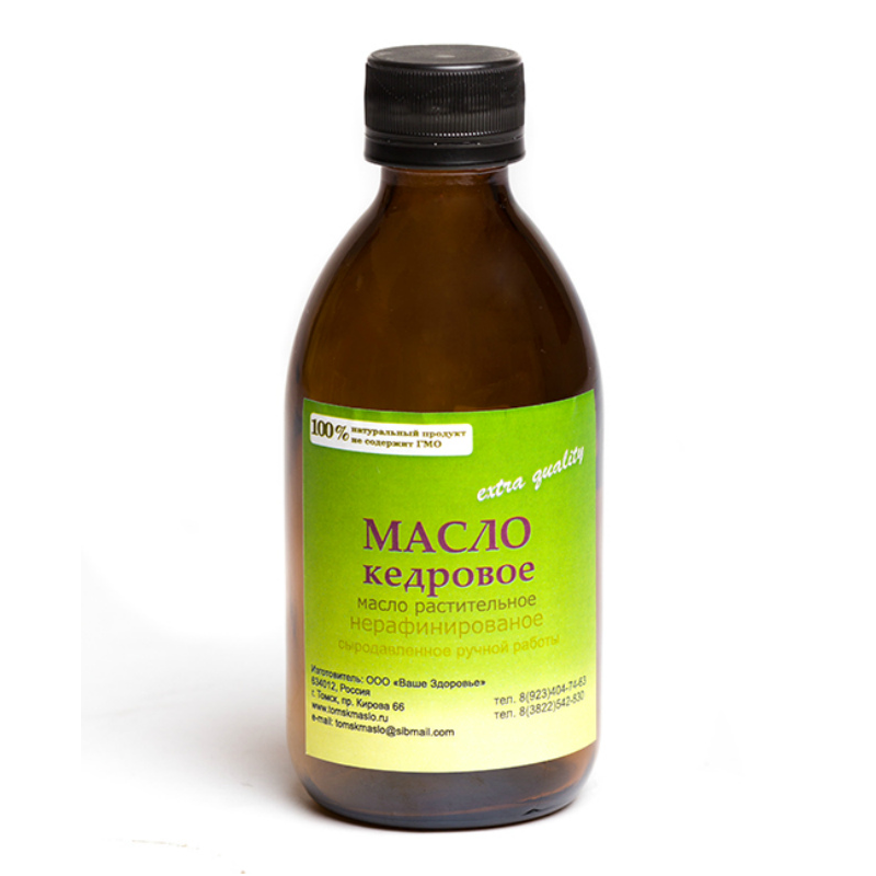 Масло кедрового ореха, 250 мл