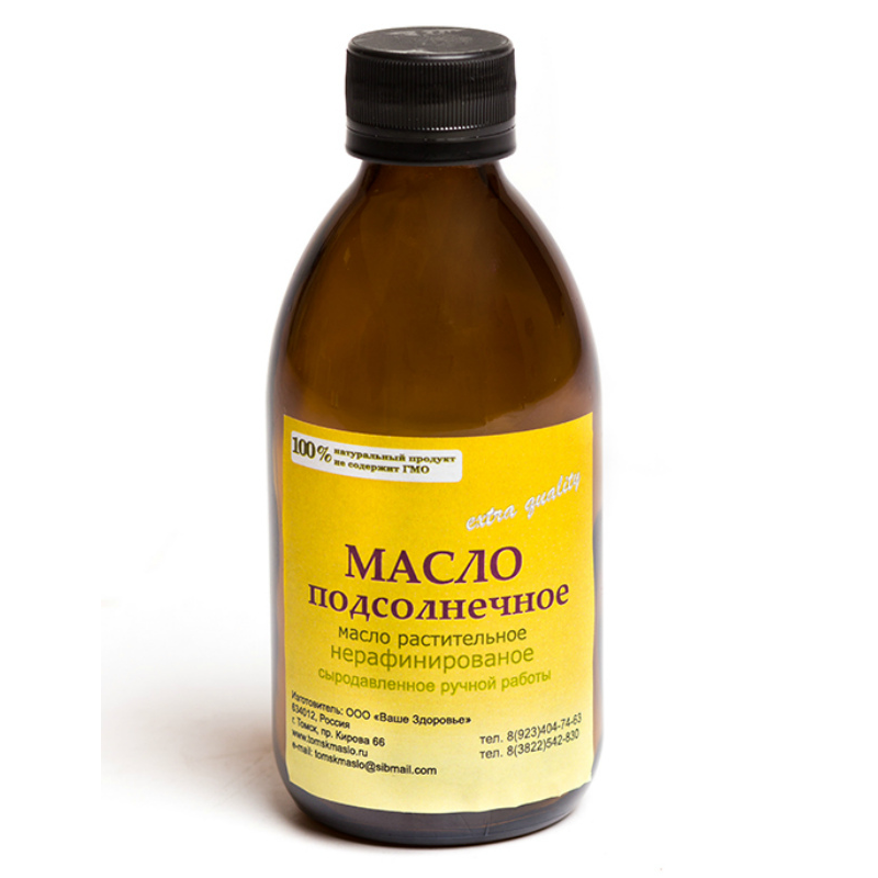 Масло подсолнечное, 250 мл
